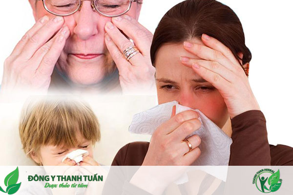 Nhức đầu sổ mũi là một trong những triệu chứng thường gặp của viêm đa xoang