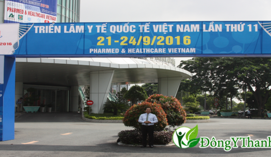 Đông y Thanh Tuấn tham dự triển lãm y tế quốc tế Việt Nam 2016