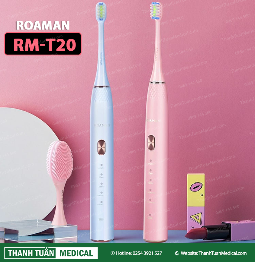 Bàn chải đánh răng điện Roaman RM-T20 nổi tiếng của Nhật Bản