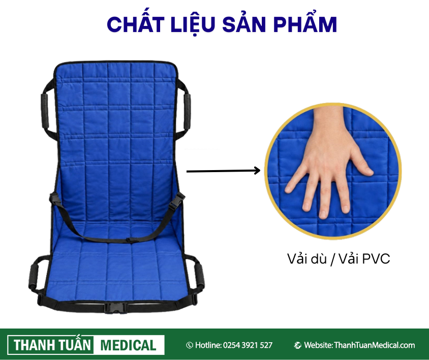 Chất liệu bền chắc, đường may kỹ