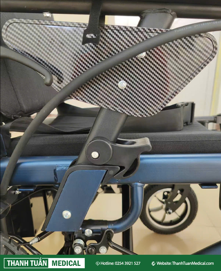 Tay vịn có thể lật lên Tay vịn có thể lật lên