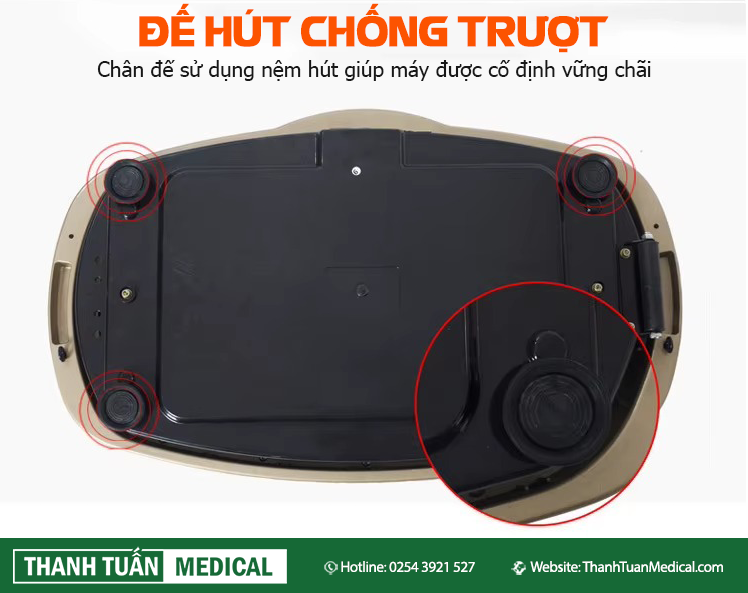 Đế hút chống trượt