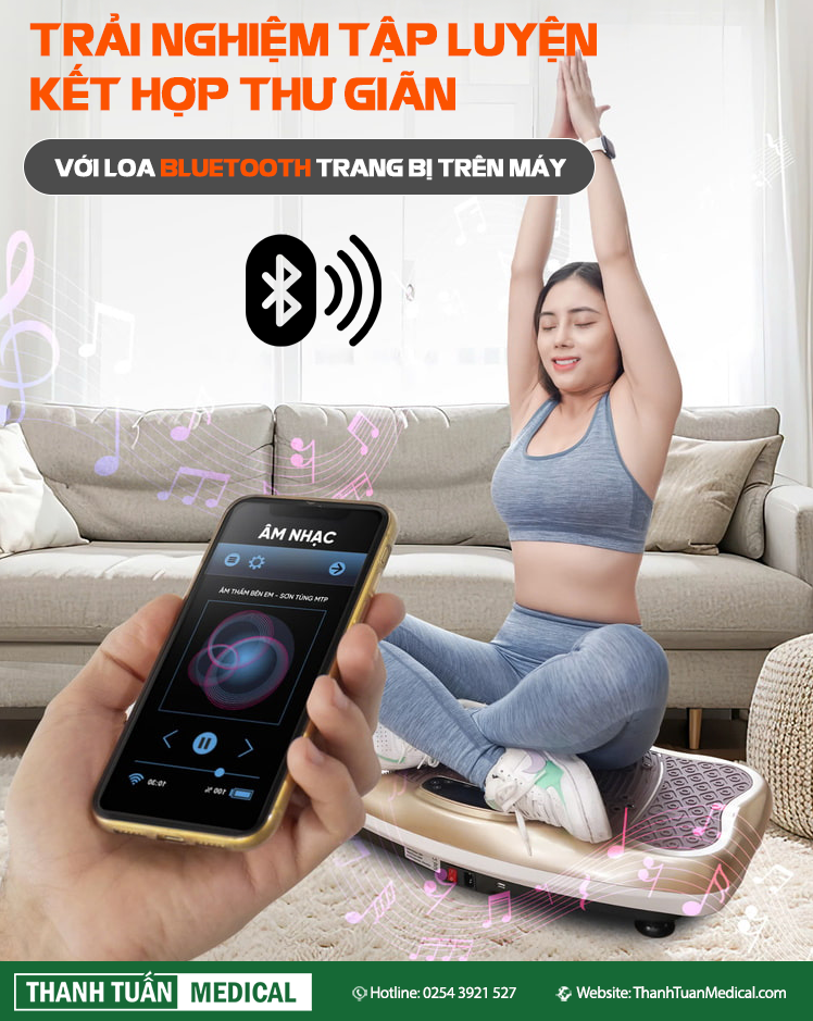 Hỗ trợ khe cắm thẻ USB giúp bạn kết hợp tập luyện và nghe nhạc, tập luyện không có nghĩa là buồn tẻ