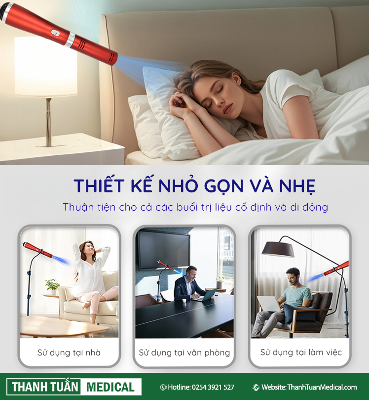 Thiết kế nhỏ gọn và di động