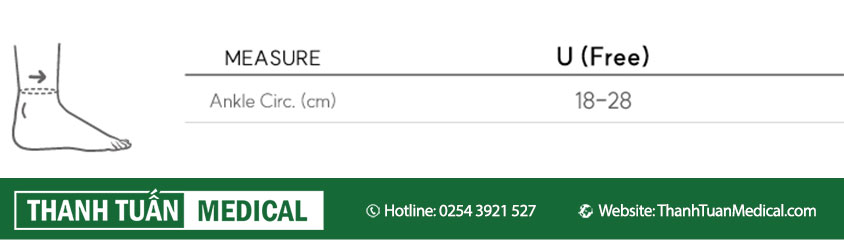 Bảng hướng dẫn chọn size phù hợp