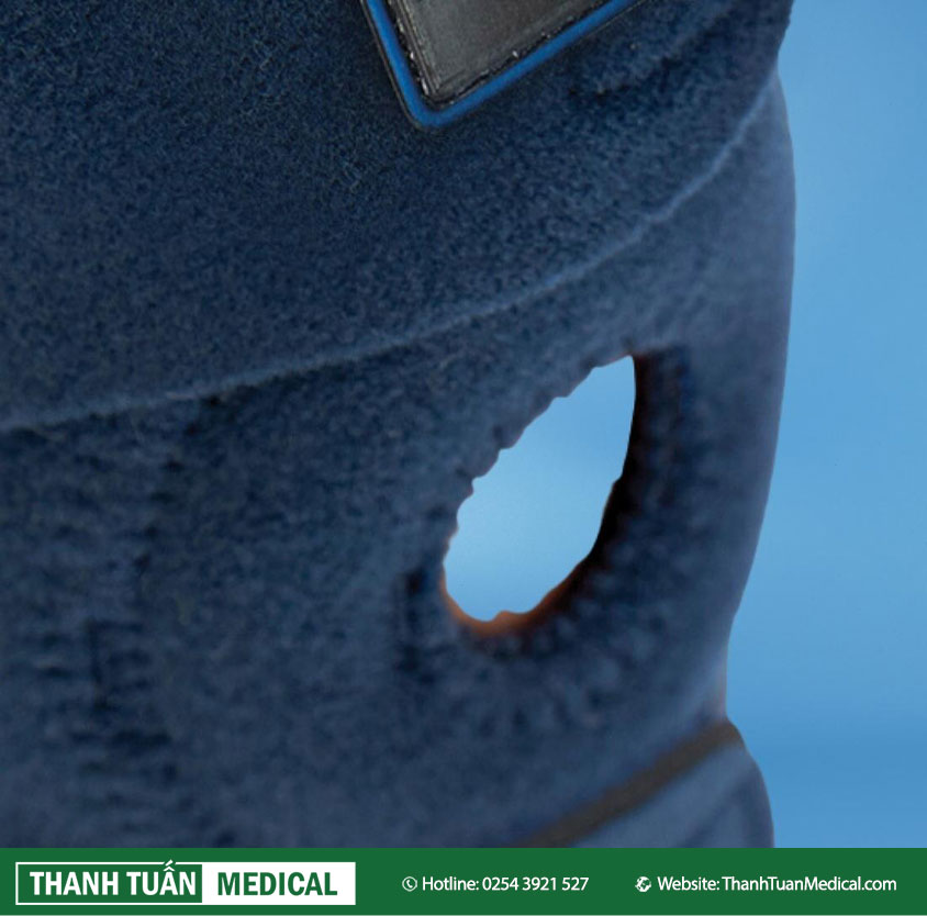 Miếng đệm đàn hồi có lỗ mở