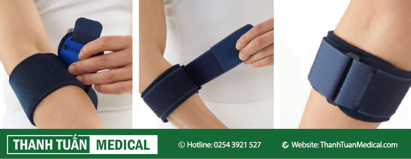Cách sử dụng bao đeo khuỷu tay DR-E001