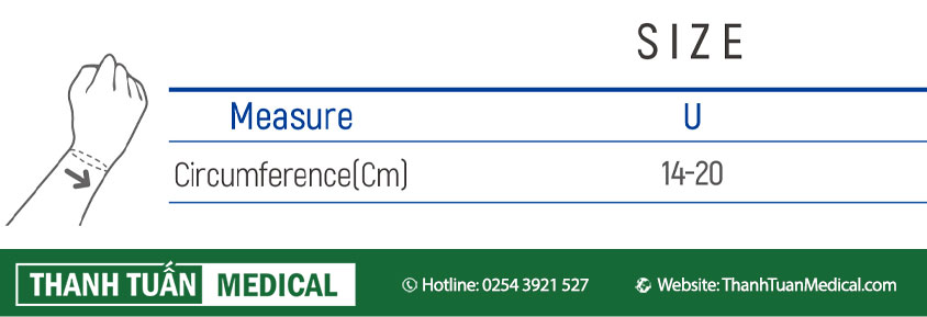Bảng hướng dẫn chọn size phù hợp