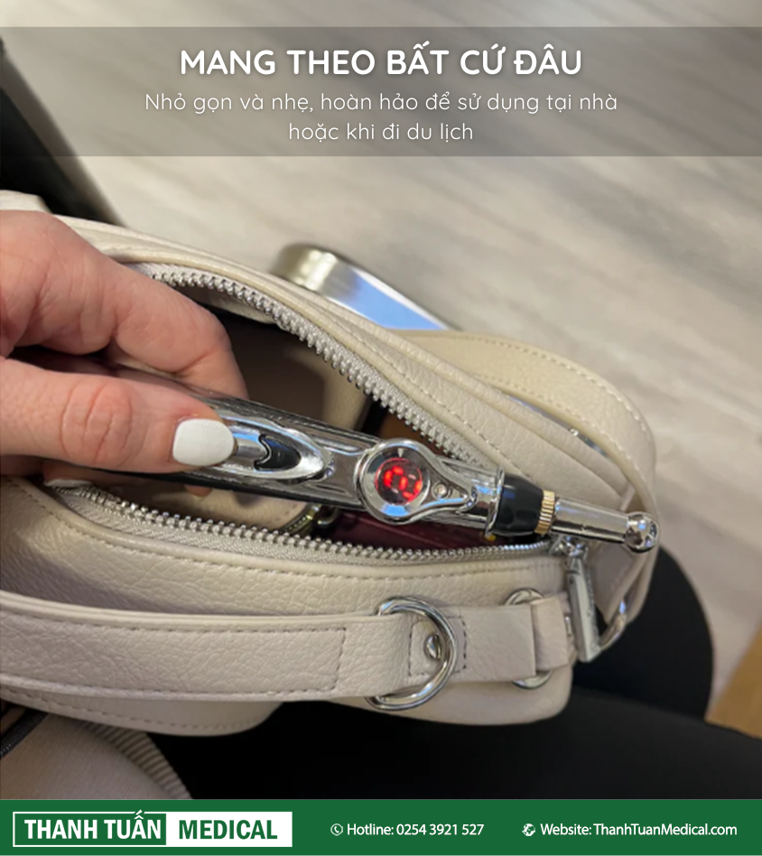 Thiết kế nhỏ gọn, dễ dàng sử dụng và di chuyển