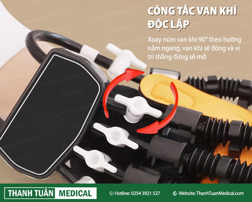 Công tắc van khí độc lập