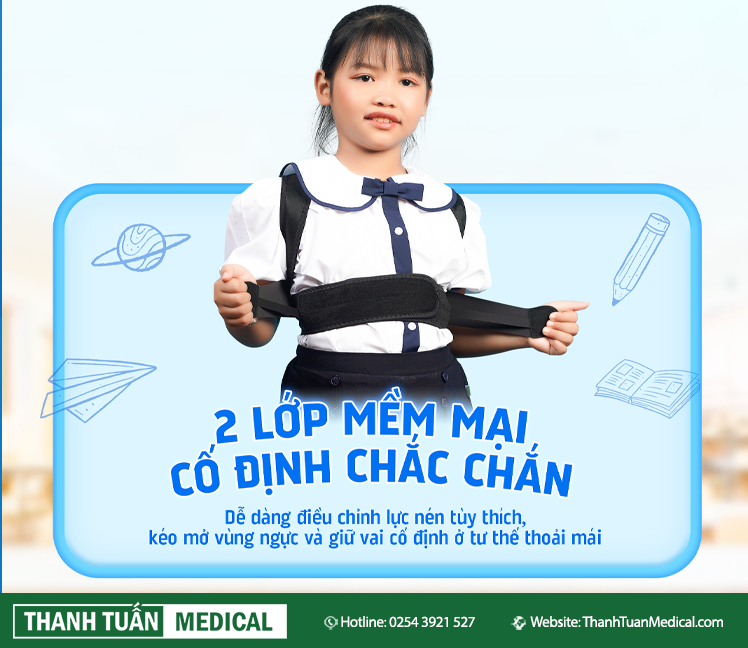 Thiết kế đai kép chắc chắn gấp 2 lần