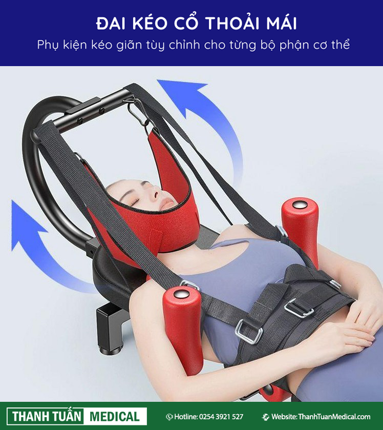 Đai kéo cổ thoải mái Đai kéo cổ thoải mái