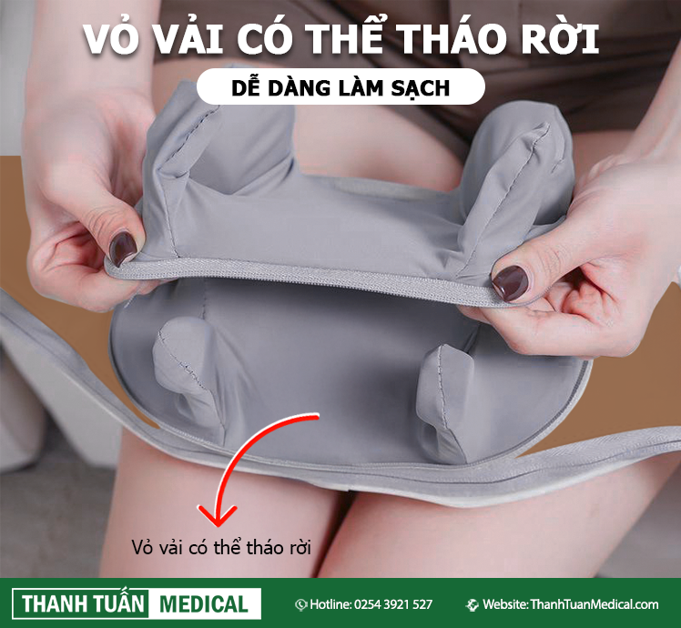 Vỏ bọc vải có thể tháo rời Vỏ bọc vải có thể tháo rời