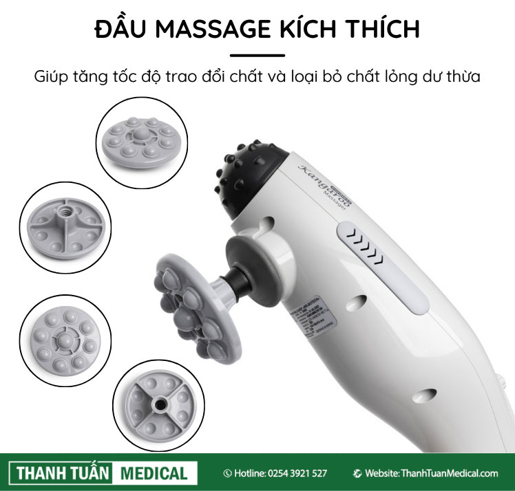 Đầu massage kích thích