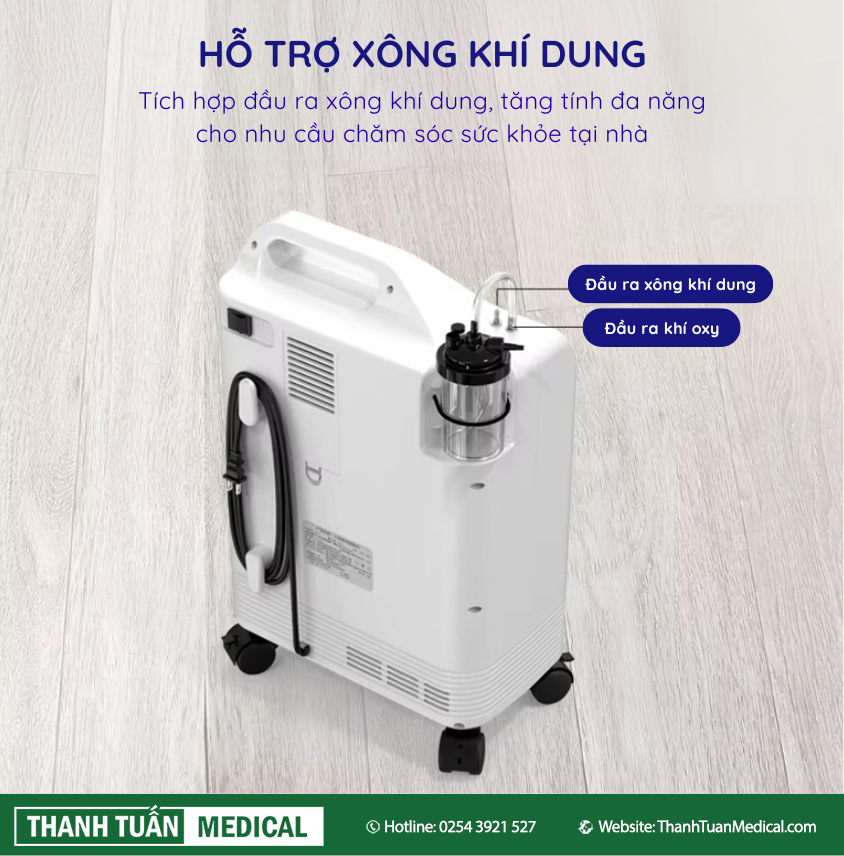 Tích hợp xông khí dung