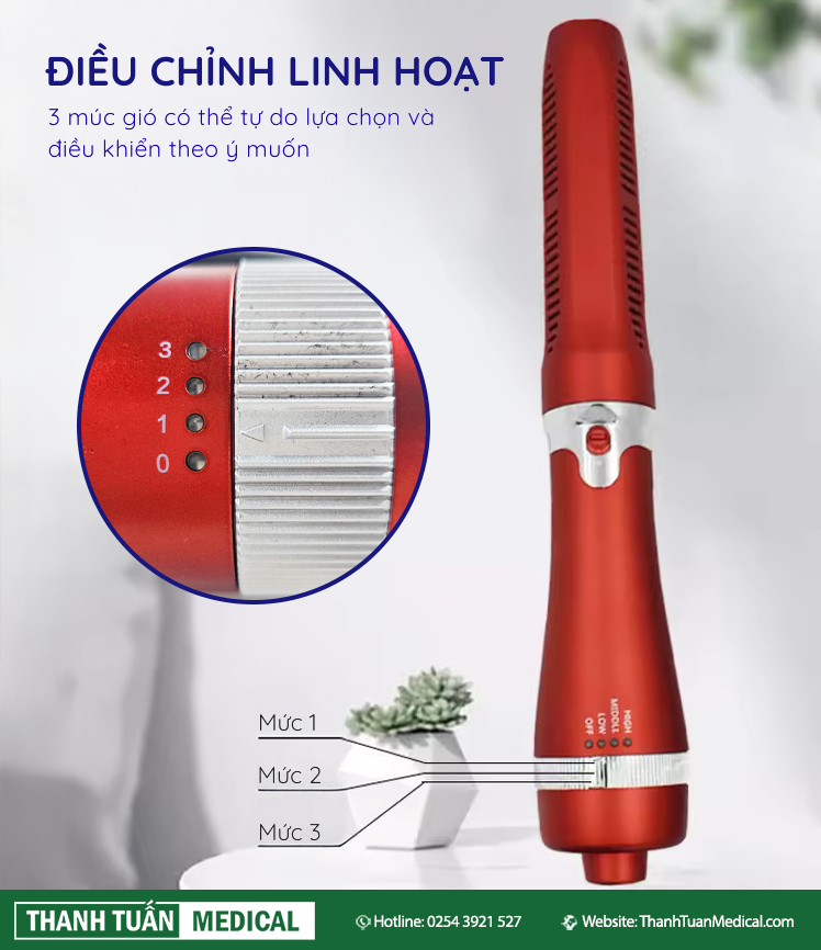 Có thể tự do lựa chọn tốc độ gió theo yêu cầu của bạn Có thể tự do lựa chọn tốc độ gió theo yêu cầu của bạn