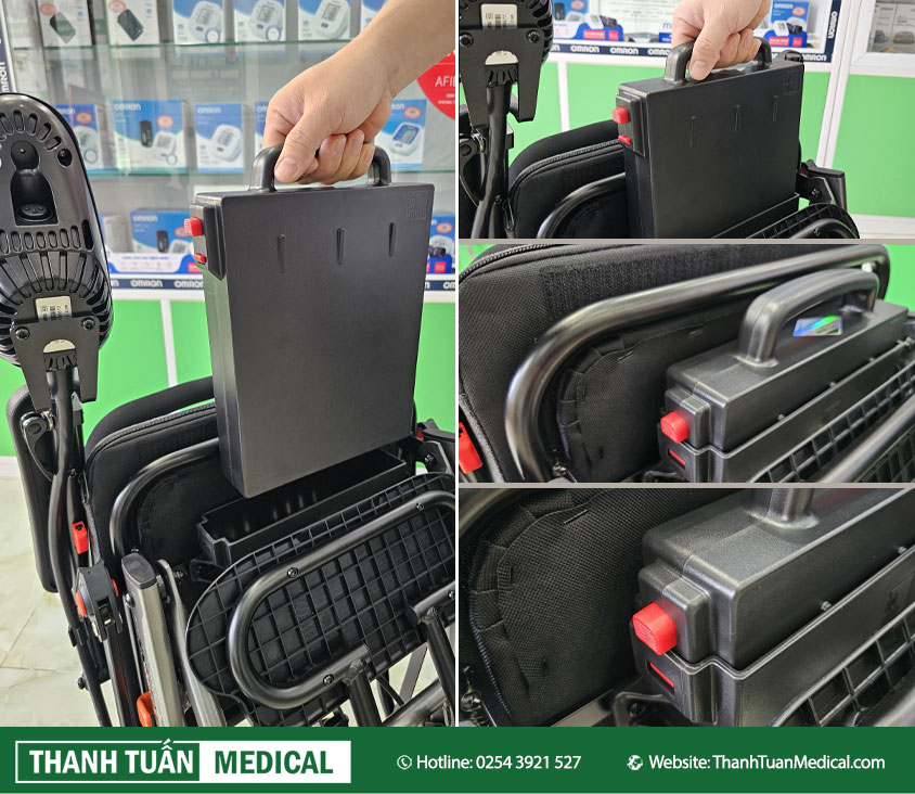 Pin Lithium 6AH có thể chạy được 6-8km cho mỗi lần sạc