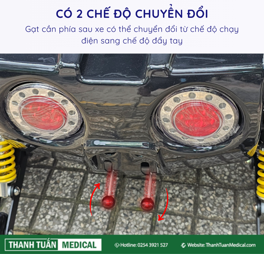 Dễ dàng chuyển đổi 2 chế độ: Thủ công và Tự động