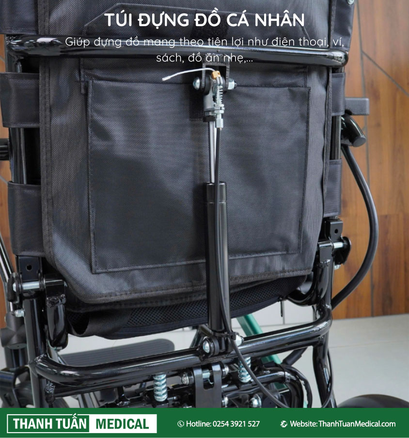 Túi đựng đồ cá nhân phía sau lưng xe Túi đựng đồ cá nhân phía sau lưng xe