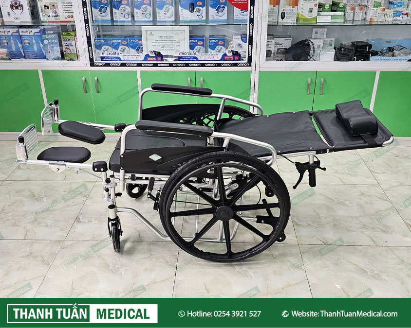 Có thể ngả ra sau để làm giường nghỉ ngơi tiện lợi
