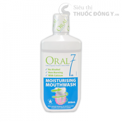 Nước súc miệng giữ ẩm Oral7® Moisturising Mouthwash 500ml - Nhập khẩu từ Anh Quốc