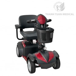 Xe điện 4 bánh EuroCare Miracle - Xe lăn điện siêu khỏe, siêu êm dành cho người già, người khuyết tật