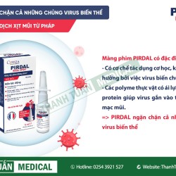 4 Cơ chế tác động vượt trội xịt mũi kháng virus PIRDAL Nasal Spray - Giúp bảo vệ toàn diện đường hô hấp