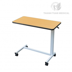 Bàn Ăn Di Động Đa Năng MS-575 - Gấp Gọn, Chỉnh Chiều Cao Tiện Lợi Cho Người Già, Người Bệnh