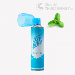 Bình Oxy Mini Cầm Tay Oxy Blue Chứa Oxy Tinh Khiết 98% Tiện bỏ balo đi du lịch, dã ngoại (Còn hàng)