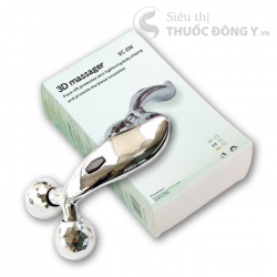 Cây Lăn Massage 3D Hàn Quốc - Dụng Cụ Massage Bằng Tay 3D Dùng Cho Mặt Và Cơ Thể
