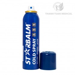 Chai Xịt Lạnh Starbalm Cold Spray Giảm Đau, Kháng Viêm Cơ Xương Chai 150ml - Nk Hà Lan