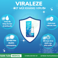 Chuyên gia chia sẻ: Sử dụng xịt mũi kháng Virus Viraleze như thế nào cho đúng cách và cho hiệu quả?