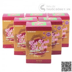 Combo 6 Hộp TRÀ XANH LÁ SEN Công Đức - Hỗ trợ Giảm cân, giảm mỡ máu và Cholesterol