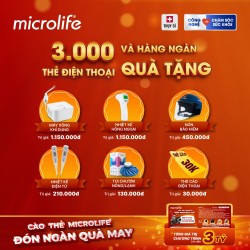 CÙNG MICROLIFE 02 LẦN TRÚNG THƯỞNG TRONG 01 THẺ CÀO TẠI SAO KHÔNG?