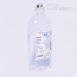 Dịch Truyền Tĩnh Mạch Natri Clorid 0.9% 500ml BBraun – Dung Dịch Muối Sinh Lý