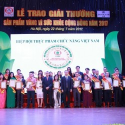 6 sản phẩm của Đông Y Thanh Tuấn nhận giải thưởng “Huy chương vàng vì sức khỏe cộng đồng 2017”
