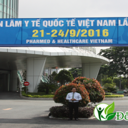 Đông y Thanh Tuấn tham dự triển lãm y tế quốc tế Việt Nam 2016