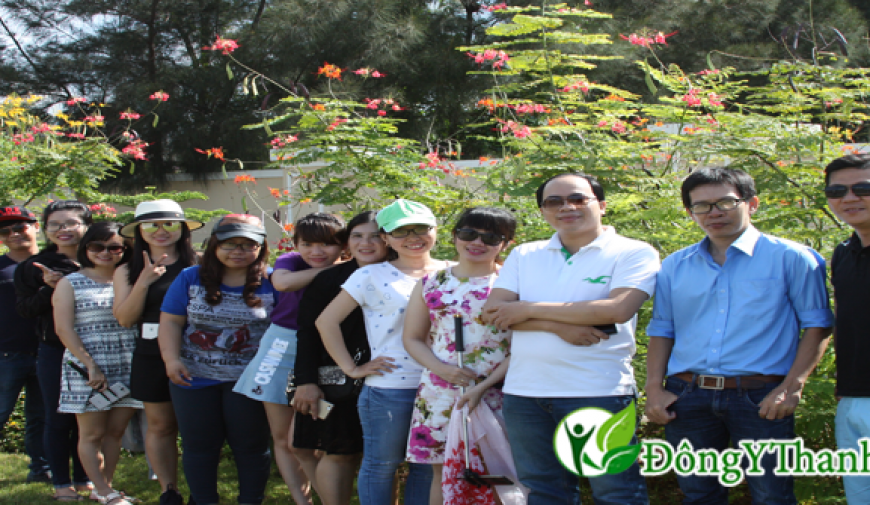 Đông Y Thanh Tuấn tổ chức du lịch Coco beach camp cho cán bộ nhân viên