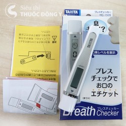 [New 2022] Dụng cụ đo hơi thở cá nhân Breath Checker chính hãng Nhật Bản - Tự kiểm tra mùi Hôi Miệng tại nhà hiệu quả