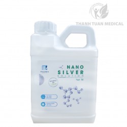 Dung Dịch Khử Khuẩn Nano Bạc (Nano Silver ) Can 1 Lit - Giúp Khử Mùi, Khử Khuẩn Cho Xe Ô Tô, Nhà Cửa - Chính Hãng MCPharma
