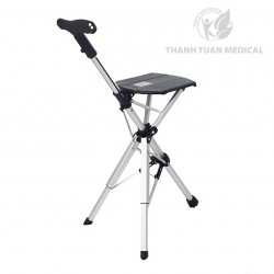 Gậy Chống VIP Có Ghế Ngồi, Mở Và Thu Ghế Chỉ Cần 1 Nút Bấm Bằng Điện, Có Cổng Sạc Type C