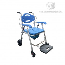 Ghế Bô Vệ Sinh 4 IN 1 Lucass C-301 - Có Thắng Tay, Gấp Gọn 1 Chạm