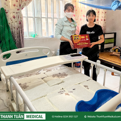Giao giường bệnh điều khiển điện Lucass GB T5D cho khách hàng ở Hòa Long, Bà Rịa Vũng Tàu