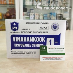 Giới Thiệu Bơm Tiêm Sử Dụng Một Lần Vinahankook Loại 1ml/cc