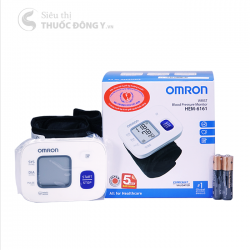 Giới thiệu Máy đo huyết áp cổ tay Nhật Bản Omron Hem-6161