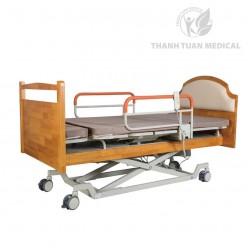 Giường Xoay ICU Plus Nâng Hạ Chiều Cao Tự Động - Hỗ Trợ Toàn Diện Cho Người Bệnh