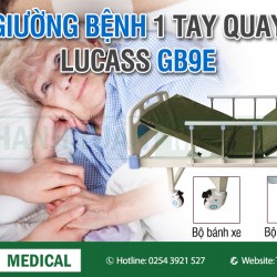 Giường y tế, giường bệnh 1, 2, 3 tay quay Lucass ở Bà Rịa Vũng Tàu mua ở đâu?