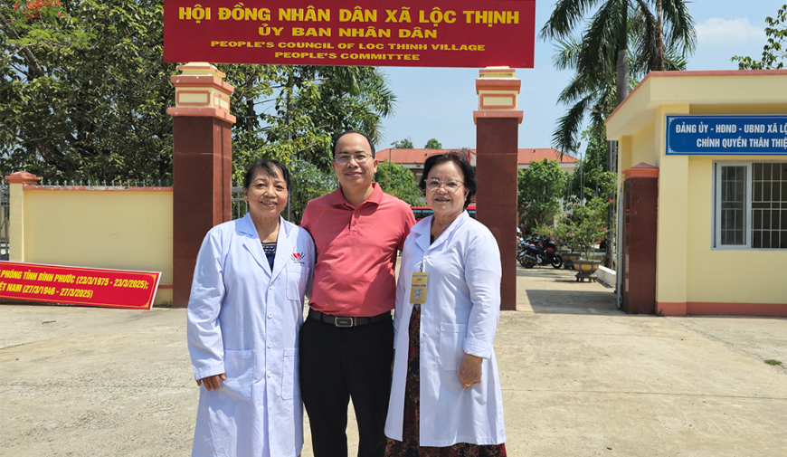 Hành trình chia sẻ yêu thương - Sức khỏe cho bà con nghèo BIÊN GIỚI, Huyện Lộc Ninh, Tỉnh Bình Phước