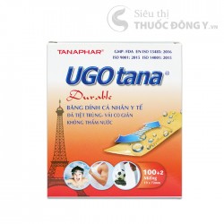 Hộp 102 Miếng Băng Dính Cá Nhân Y Tế Ugotana 19 x 72 mm - Đã Tiệt Trùng