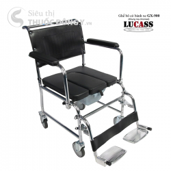 Hướng dẫn lắp đặt ghế bô vệ sinh Lucass GX-900 - Có đệm, bánh xe, gác chân dùng như 1 chiếc xe lăn